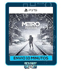 Metro Exodus - Edição Padrão - Ps5 - Mídia Digital