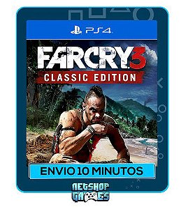 Far Cry 3 - Edição Classica - Ps4 - Mídia Digital