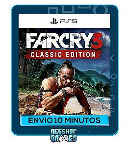 Far Cry 3 - Edição Classica - Ps5 - Mídia Digital