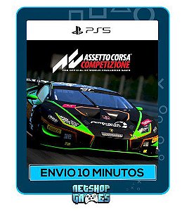 Assetto Corsa Competizione - Edição Padrão - Ps5 - Mídia Digital