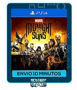 Marvels Midnight Suns - Edição Padrão - Ps4 - Mídia Digital