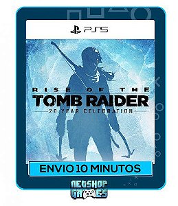 Rise of the Tomb Raider - Comemoração de 20 anos - Ps5 - Mídia Digital