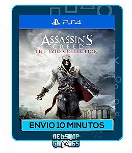 Assassins Creed The Ezio Collection - Edição Padrão - Ps4 - Mídia Digital