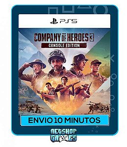 Company of Heroes 3 - Edição Padrão - Ps5 - Mídia Digital