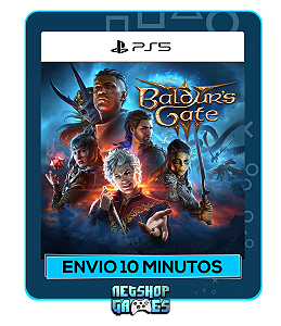Baldurs Gate 3 - Edição Padrão - Ps5 - Mídia Digital