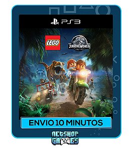 Lego Jurassic World - Ps3 - Midia Digital