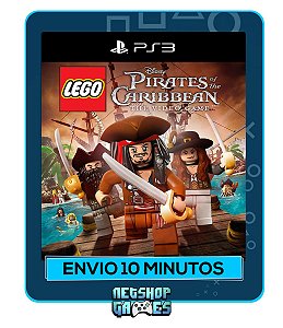 Lego Piratas do Caribe - Ps3 - Midia Digital