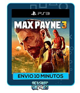 Max Payne 3 - Ps3 - Midia Digital