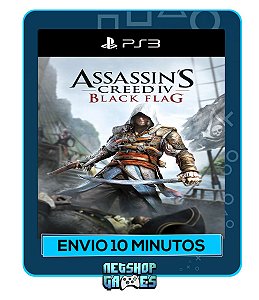 Assassins Creed Iv Black Flag - Ps3 - Midia Digital