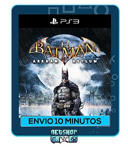 Batman Arkham Asylum - Ps3 - Midia Digital