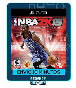 Nba 2k15 - Ps3 - Midia Digital