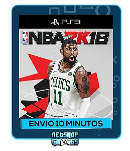 Nba 2k18 - Ps3 - Midia Digital