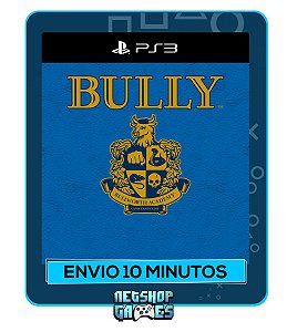 Bully - Ps3 - Midia Digital