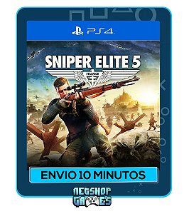 Sniper Elite 5 - Edição Padrão - Ps4 - Mídia Digital