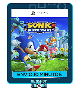 Sonic Superstars - Edição Padrão - Ps5 - Mídia Digital