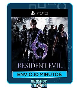 Resident Evil 6 - Ps3 - Midia Digital