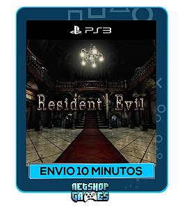 Resident Evil Remastered Hd - Ps3 - Midia Digital