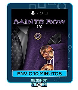 Saints Row Iv - Ps3 - Midia Digital