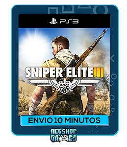Sniper Elite 3 - Ps3 - Midia Digital