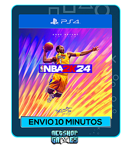 NBA 2K24 - Edição Kobe Bryant - Ps4 - Mídia Digital