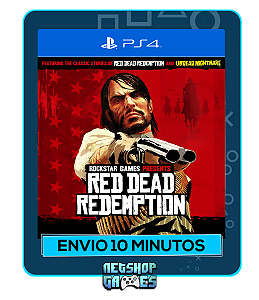 Red Dead Redemption - Edição Padrão - Ps4 - Mídia Digital
