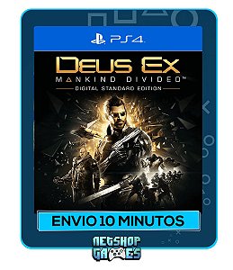 Deus Ex Mankind Divided - Edição Padrão - Ps4 - Mídia Digital