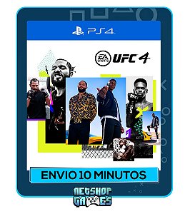 UFC 4 - Edição Padrão - Ps4 - Mídia Digital