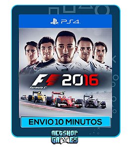 F1 2016 - Edição Padrão - Ps4 - Mídia Digital