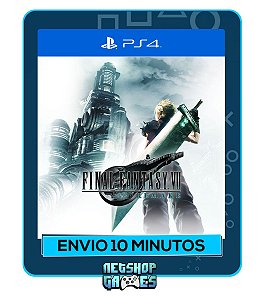 Final Fantasy VII - Edição Remasterizada - Ps4 - Mídia Digital