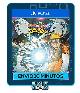 Naruto Shippuden Ultimate Ninja Storm 4 - Edição Padrão - Ps4 - Mídia Digital