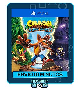 Crash Bandicoot N. Sane Trilogy - Edição Padrão - Ps4 - Mídia Digital
