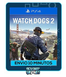 Watch Dogs 2 - Edição Padrão - Ps4 - Mídia Digital