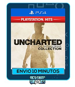 Uncharted The Nathan Drake Collection - Edição Padrão - Ps4 - Mídia Digital