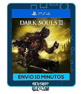 Dark Souls III - Edição Padrão - Ps4 - Mídia Digital