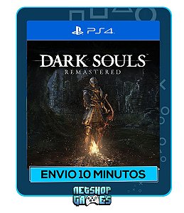 Dark Souls Remastered - Edição Padrão - Ps4 - Mídia Digital