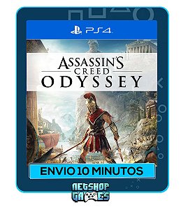 Assassins Creed Odyssey - Edição Padrão - Ps4 - Mídia Digital