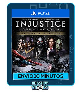 Injustice Gods Among Us - Edição Ultimate - Ps4 - Mídia Digital