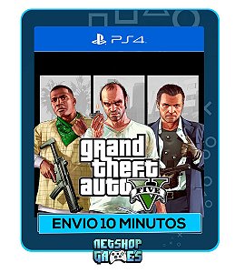 Gta 5 - Grand Theft Auto V - Edição Padrão - Mídia Digital