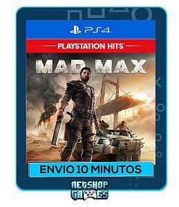 Mad Max - Edição Padrão - Ps4 - Mídia Digital