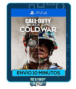 Call of Duty Black Ops Cold War - Edição Padrão - Ps4 - Mídia Digital