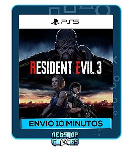 Resident Evil 3 - Edição Padrão - Ps5 - Mídia Digital