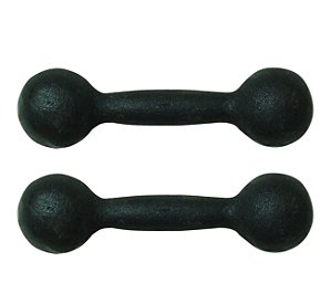 Par de Halteres Bola de 4Kg de Ferro da TURBO FITNESS