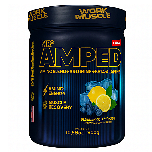 Blend De Aminoácidos Mr. Amped Blueberry 300g Workmuscle