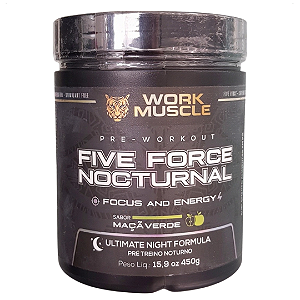 Pré Treino Five Force Nocturnal 450g WorkMuscle