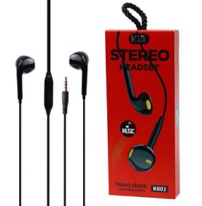 Headset Stereo - K802