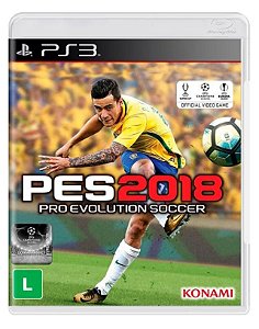 Jogo Pro Evolution Soccer PES 2018 - PS3