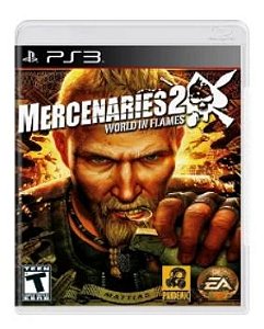 Jogo Mercenaries World In Flames 2 - PS3