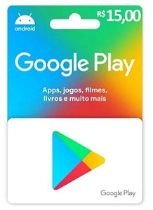 Card Google Play Credits - 15