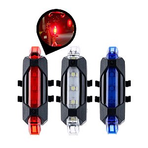 LED SINALIZADOR RECARREGÁVEL PARA BICICLETA