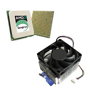 Processador Sempron 145 2.8GHz AMD AM3 + Cooler Box - [RECONDICIONADO]